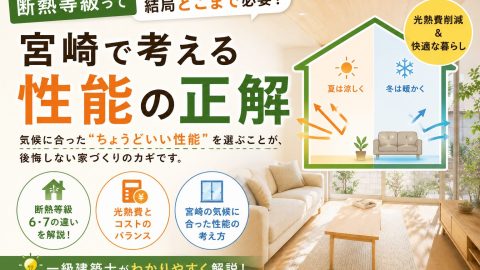 断熱等級って結局どこまで必要？宮崎で考える性能の正解