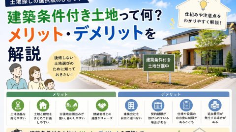 建築条件付き土地って何？メリット・デメリットを解説