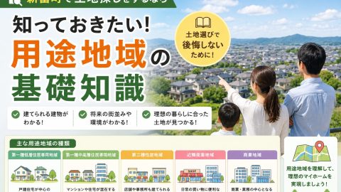 新富町で土地探しをするなら知っておきたい用途地域の基礎知識