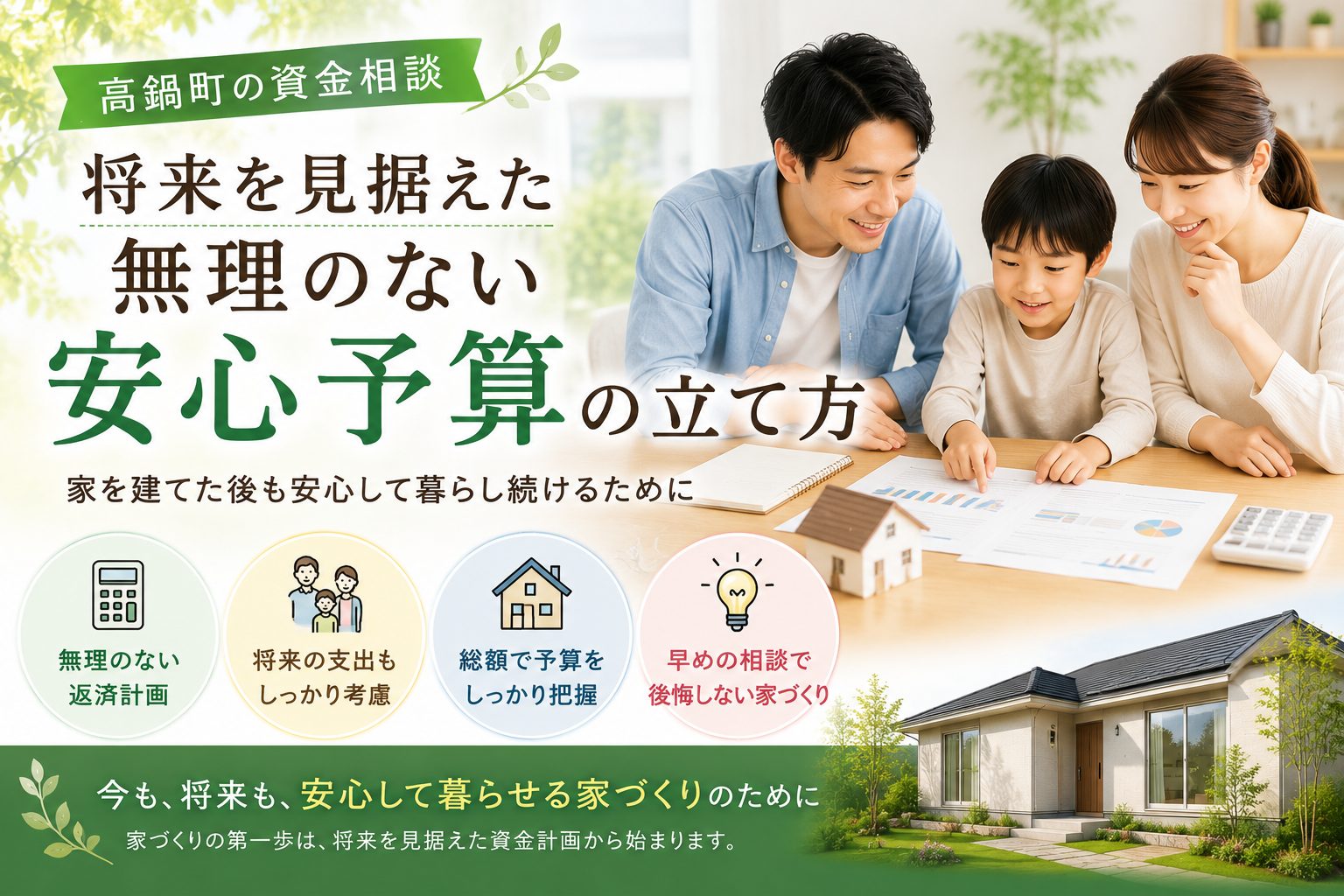 高鍋町の資金相談 将来を見据えた無理のない安心予算の立て方